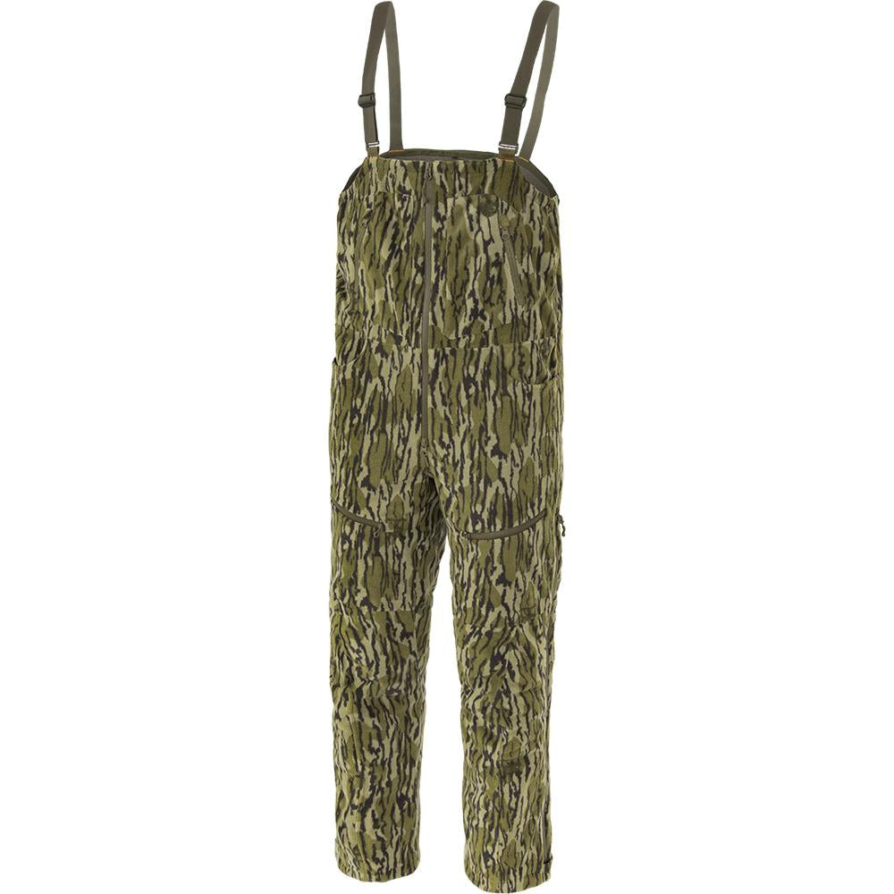 Muddy DV8 Mammoth Waterproof Windproof Bib Overalls Mossy Oak Bottomland Size 2XL
