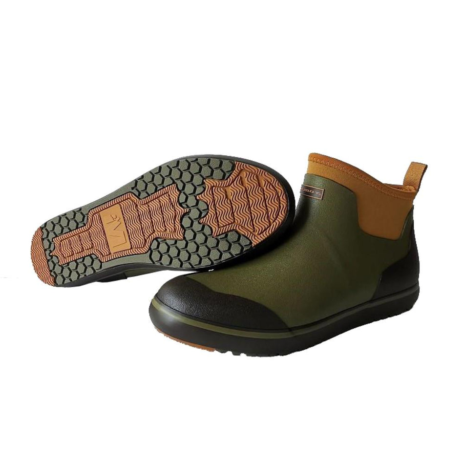 Muddy DV8 Ranger Green Deck Boot Size 7D Waterproof