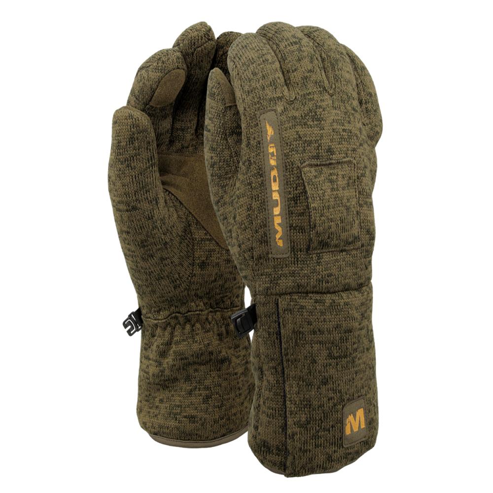 Muddy Nucleus Midweight Heated Gloves Brown Clay Size L