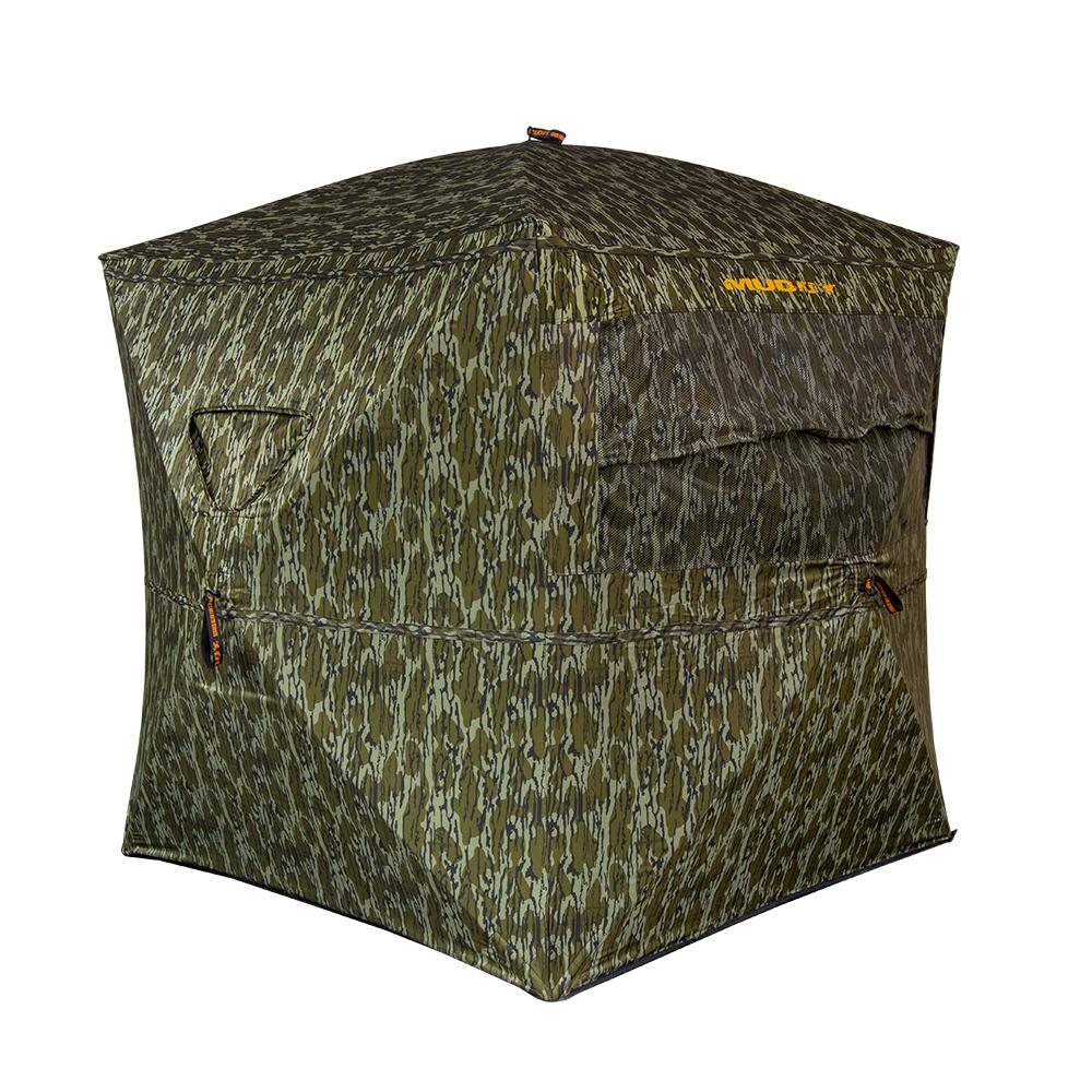 Muddy Infinity Evo Hunting Ground Blind Mossy Oak Bottomland Pattern