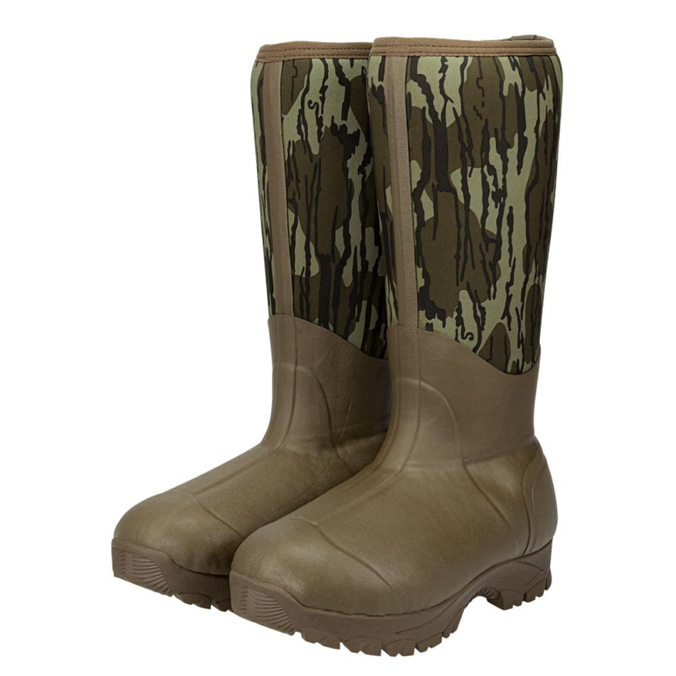 Muddy MTX 17'' Neoprene Rubber 1600G Insulated Boot Mossy Oak Bottomland Size 10D