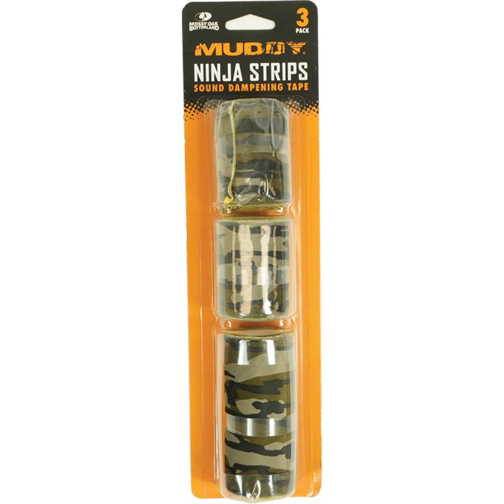 Muddy Ninja Strips Metal-on-Metal Noise Eliminator Combo Pack Mossy Oak Bottomland