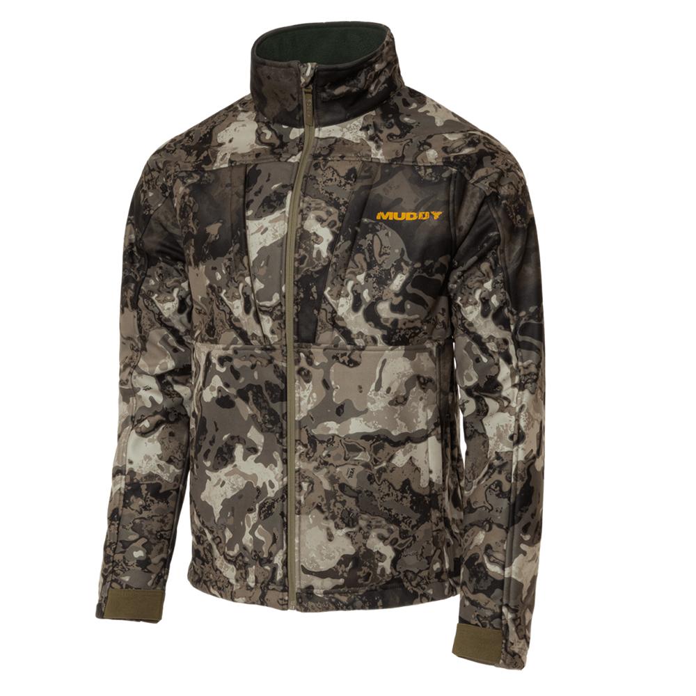 Muddy TRX Windproof Softshell Jacket Veil Canyon Grey 3XL
