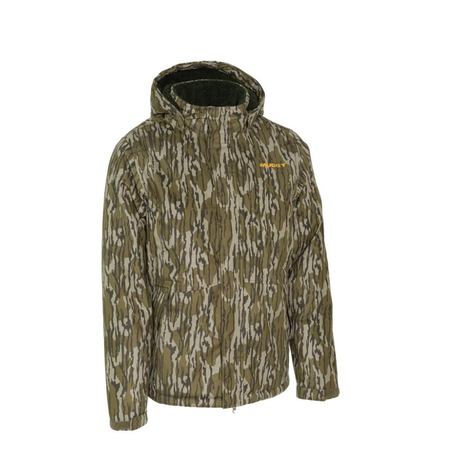 Muddy TRX Waterproof & Windproof Sherpa Fleece Jacket Mossy Oak Bottomland 3XL