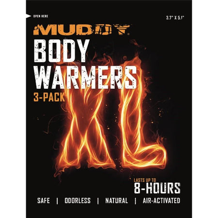 Muddy XL Body Warmers Non-Adhesive Natural Lightweight 3/ct