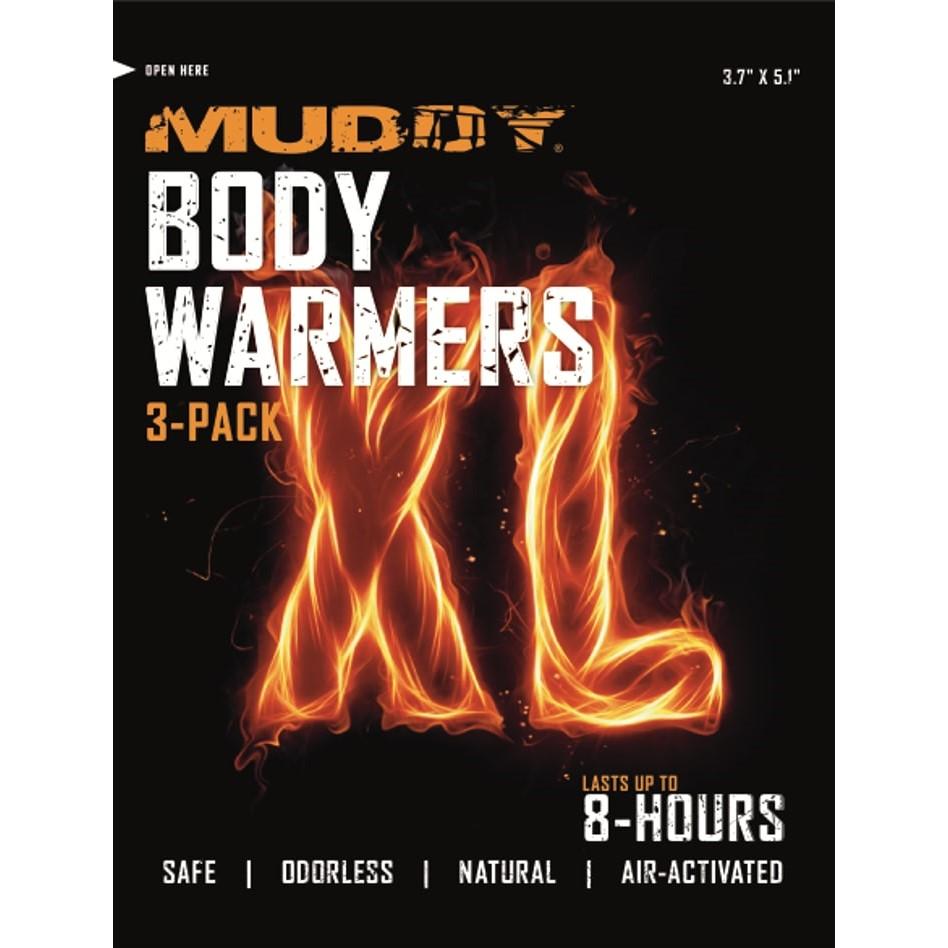 Muddy XL Body Warmers Non-Adhesive Natural Lightweight 3/ct