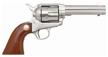 CIMARRON P-MODEL 38SPL/357MAG PW 4.75" FS STAINLESS WALNUT