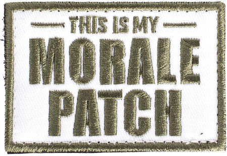 This Is My Hook & Loop Morale Patch with Adhesive Backing