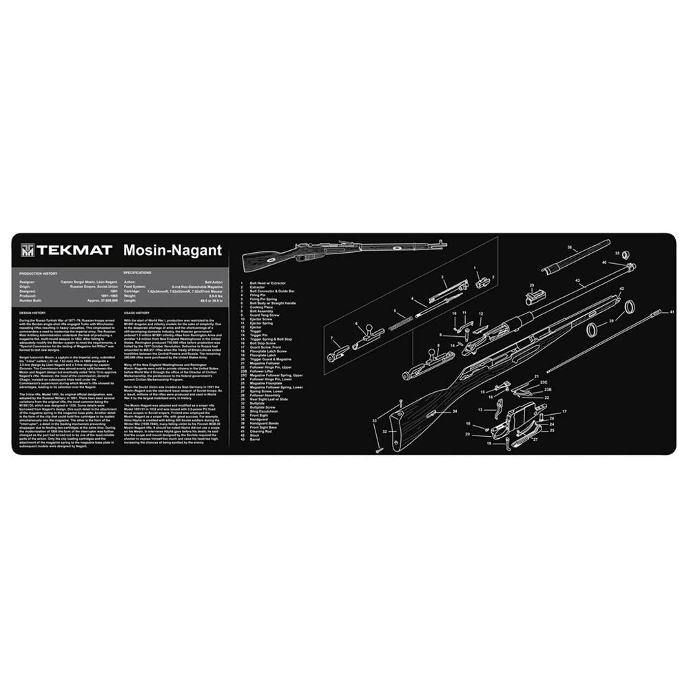 TekMat 36" Mosin Nagant Illustrated Gun Care Mat