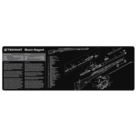 TekMat 36" Mosin Nagant Illustrated Gun Care Mat