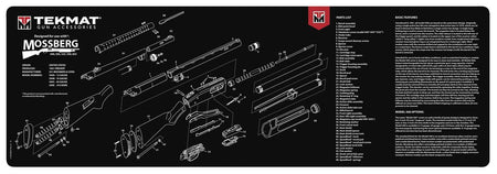 TekMat Large Mossberg Shotgun Gun Cleaning Mat 12 x 36