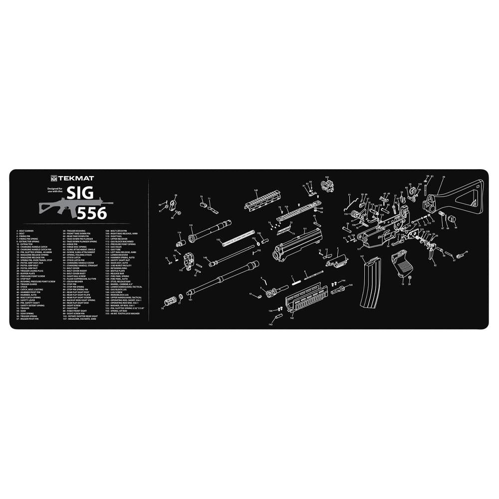 TekMat Sig 556 Padded Firearm Cleaning Mat with Diagram