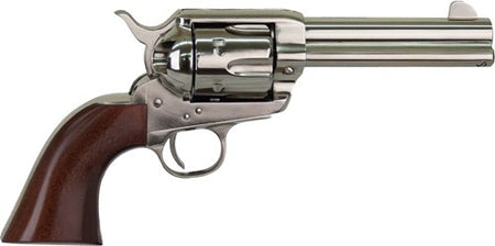 CIMARRON PISTOLERO 22LR FS 4.75" 10-SHOT NICKEL WALNUT