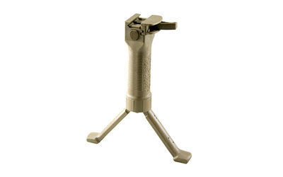 Grip Pod GPS-V2-CL-T Picatinny Cam Lever Bipod Foregrip, Tan, Steel Reinforced Legs