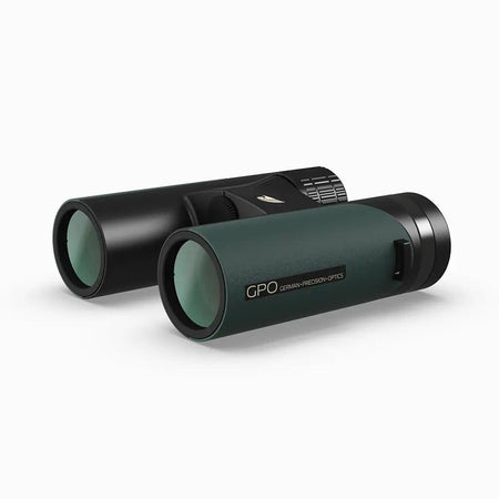 GPO Passion ED Sub-Compact Binoculars 10x32 Deep Green Waterproof