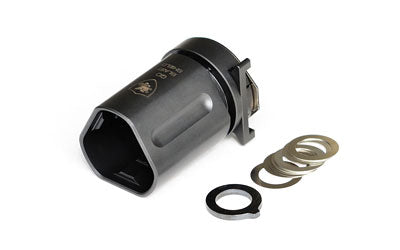 Griffin Armament Quick-Detach Blast Shield, Black, Fits A2 Compensator, 5.56 / 7.62MM