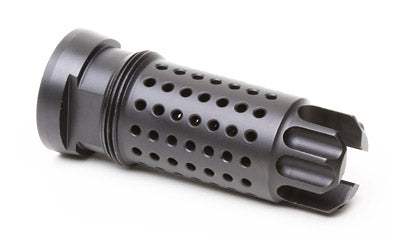Griffin Armament TFC762-58 Stainless Steel Muzzle Compensator, 7.62MM, 5/8x24, Black QPQ