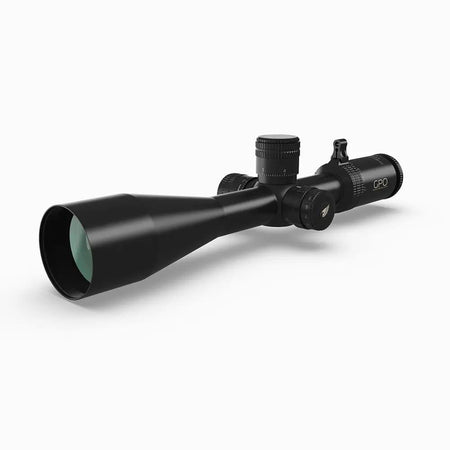 GPO GPOTAC Tactical 4.5-27x50mm 34mm FFP Illuminated LRi Pro Reticle Rifle Scope Black