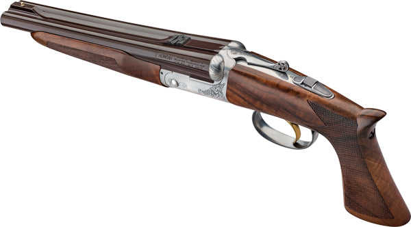 PEDERSOLI HOWDAH DELUXE 45/410 10.25" 3" WOOD/BLUED<