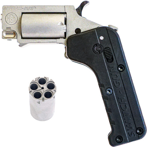 STAND MFG SWITCH GUN 22 MAG/LR 5 SHOT STAINLESS CAN BE FOLDED