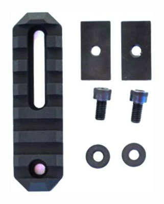 GrovTec Stock AR Forearm Picatinny Rail Adaptor Aluminum