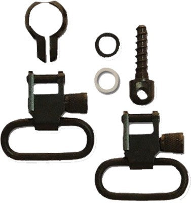 GrovTec .700-.750" Barrel Band Sling Swivel Set 1" Loops