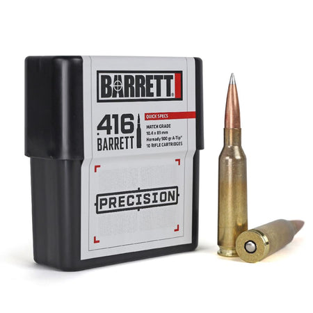 Barrett Firearms  .416 Barrett 500 grain A-Tip Match ammunition