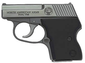 North American Arms 32GUARDIAN Guardian 32 ACP 6+1 2.19" Stainless Steel Barrel, Stainless Steel Serrated Slide, Stainless Steel Frame, Black Rubber Grip, Right Hand
