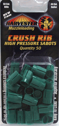 Harvester Crush Rib Sabot .50 Caliber for .44 Caliber Bullets 50-Pack