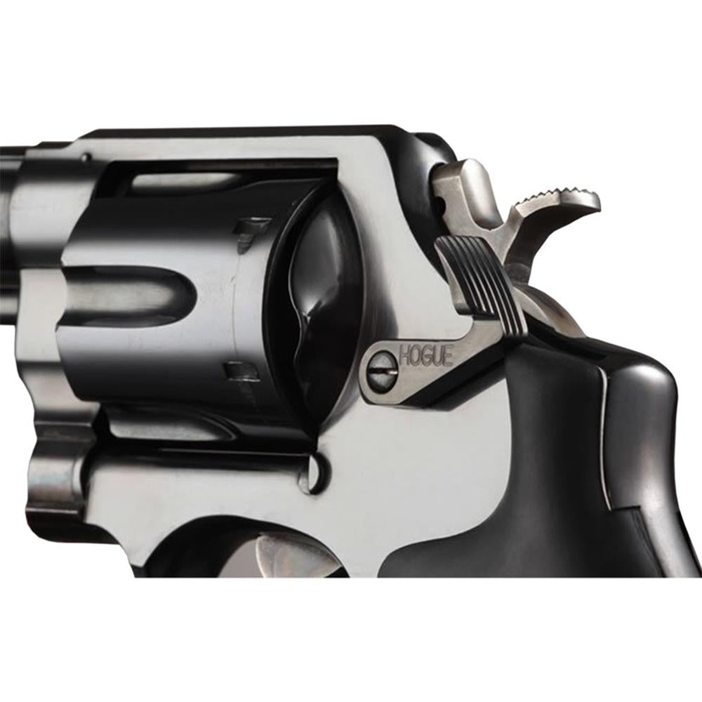 Hogue Long Cylinder Release for S&W Revolvers Stainless Blued