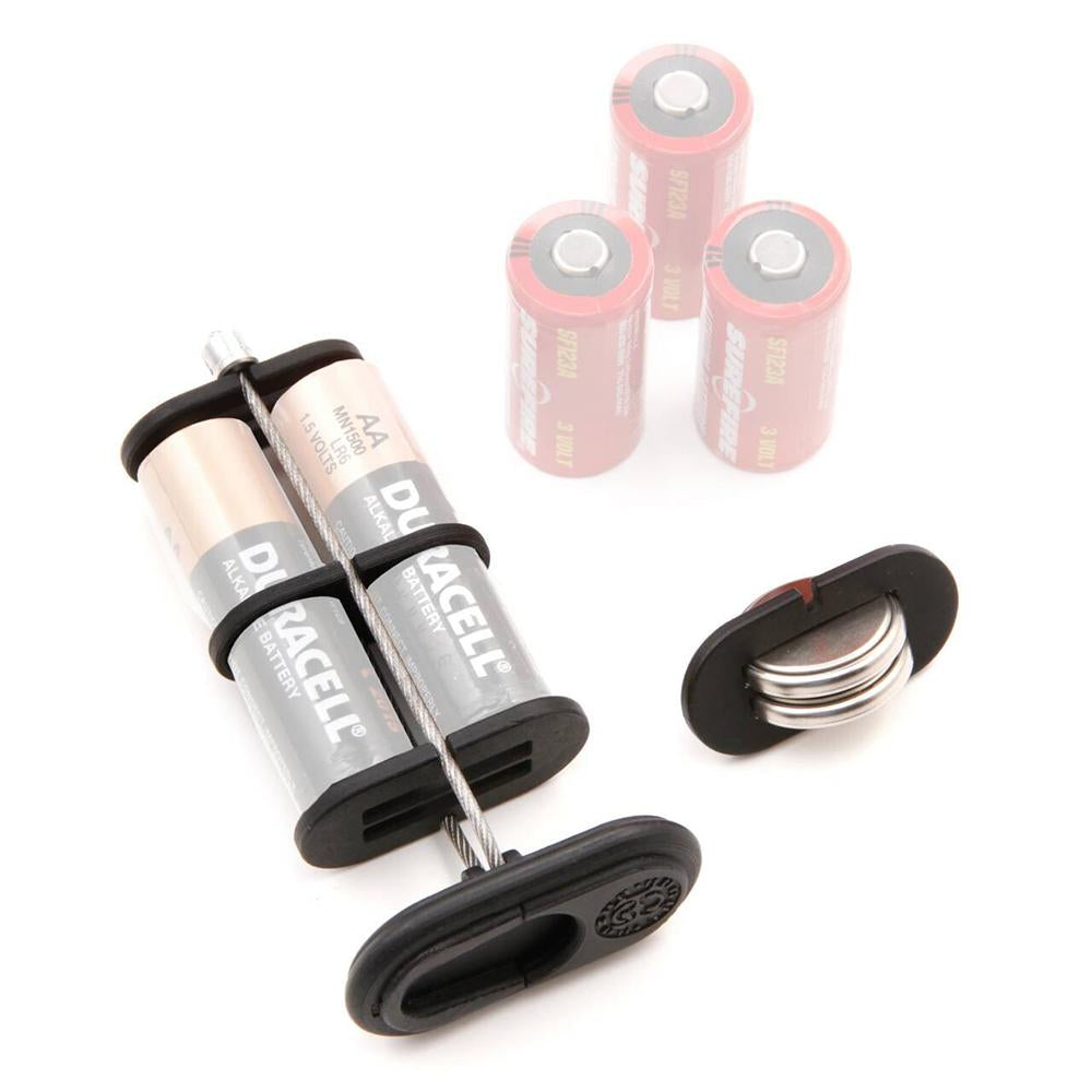 Hogue Black Grip Storage and Battery Cradle Kit for AR-15/M16/AK/Sig 556 Platforms