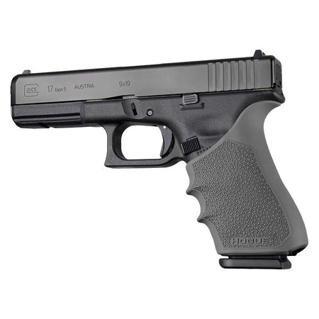 Hogue HandAll Beavertail Rubber Grip Sleeve for Glock 17 Gen 1 2 5 Slate Grey