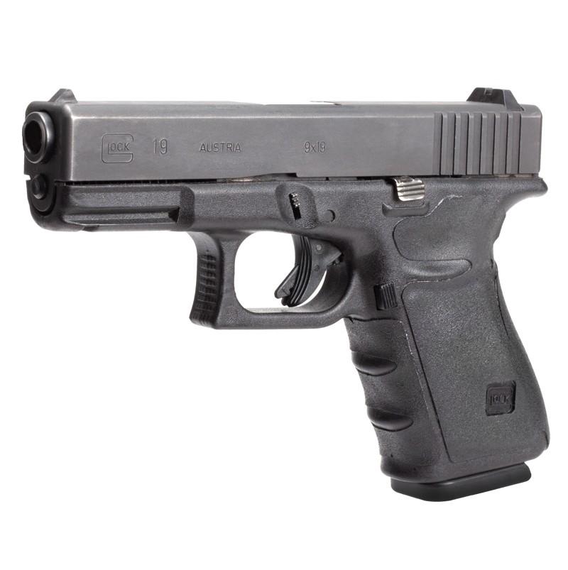 Hogue Wrapter Glock Gen 4 Rubber Adhesive Grip Wrap Black - Models 17 17MOS 22 31 34 34MOS 35 35MOS