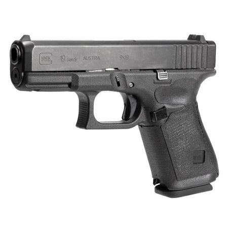 Glock Gen 5 Hogue Wrapter Rubber Adhesive Grip - Black, Fits Models 19 19MOS 44