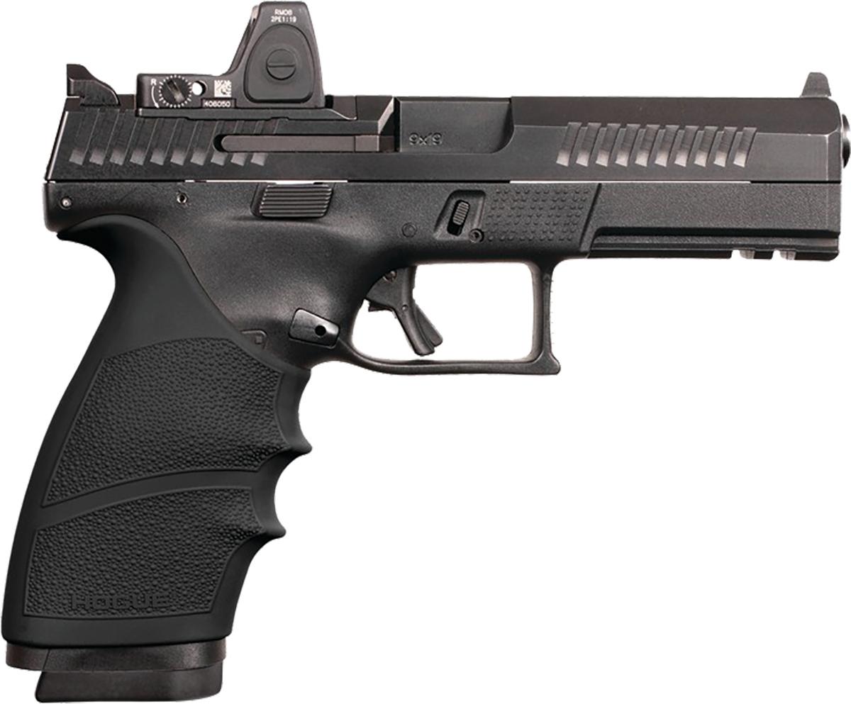 Hogue CZ P-10 Full Size 9mm Black Beavertail HandAll Grip Sleeve