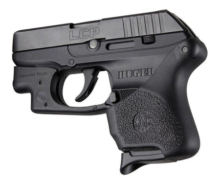 Hogue Grips Handall Hybrid Grip Sleeve Ruger LCP Crimson Trace Button