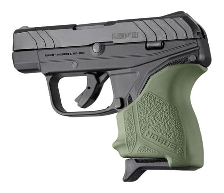 Hogue Beavertail HandAll Grip Sleeve for Ruger LCP II in OD Green