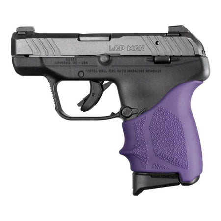 Hogue HandAll Purple Beavertail Grip Sleeve - Ruger LCP Max