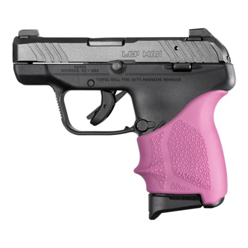 Hogue HandAll Pink Beavertail Grip Sleeve - Ruger LCP Max