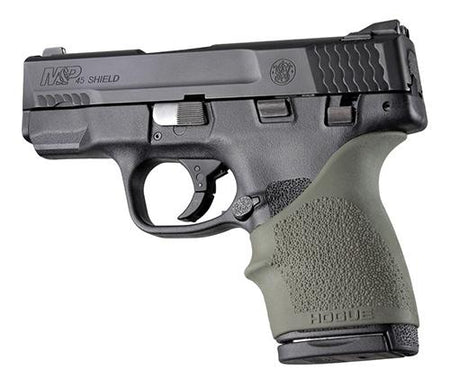 Hogue HandAll Beavertail Grip Sleeve Green for S&W Shield 45 and Kahr P9/P40