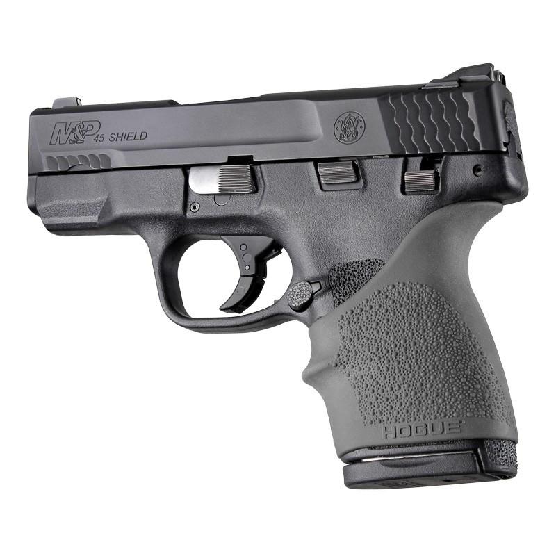 Hogue HandAll Beavertail Slate Grey Handgun Grip Sleeve for S&W Shield 45 and Kahr P9/40