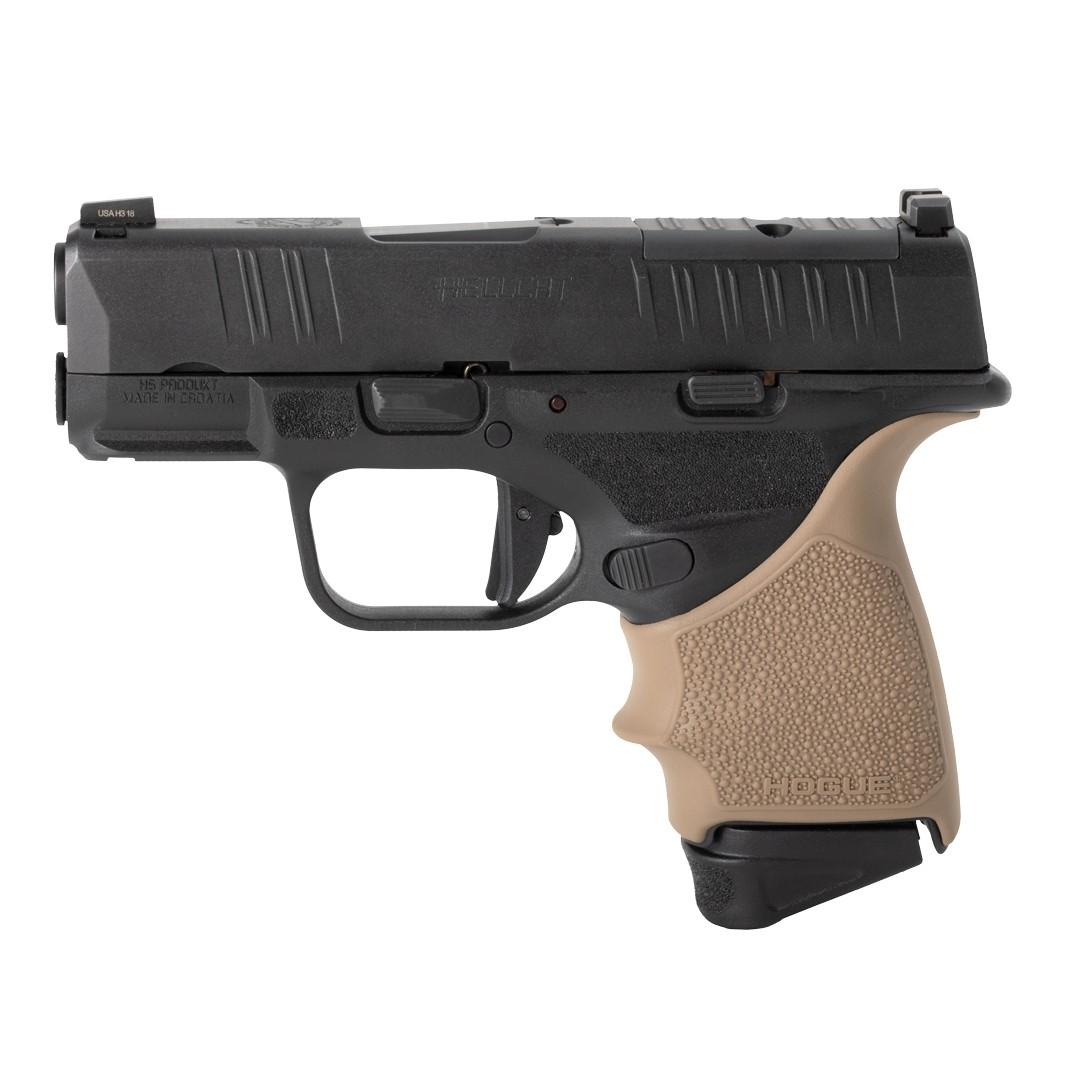 Hogue HandAll FDE Beavertail Grip Sleeve - Springfield Armory Hellcat