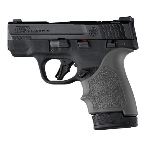 Hogue HandAll S&W M&P 9 Shield Plus Beavertail Grip Sleeve Slate Grey