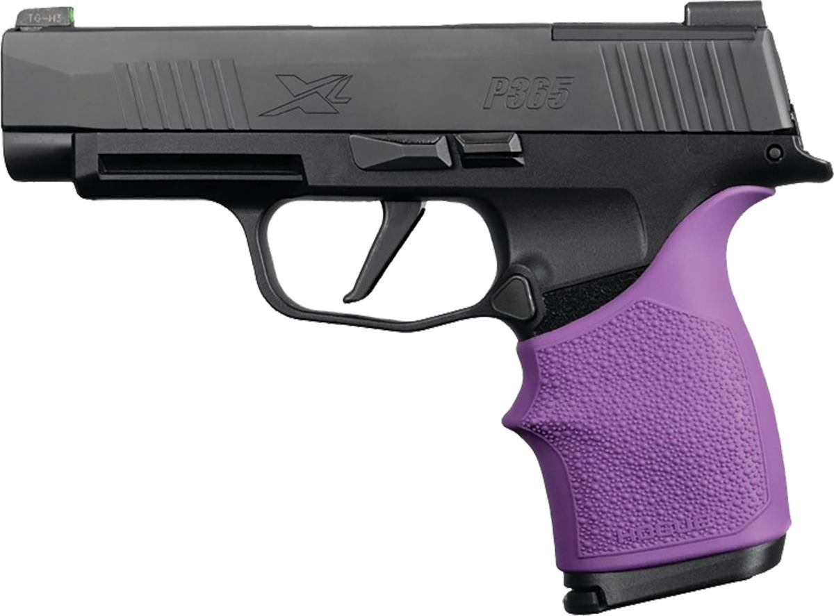 Hogue HandAll Purple Beavertail Grip Sleeve - SIG Sauer P365 XL