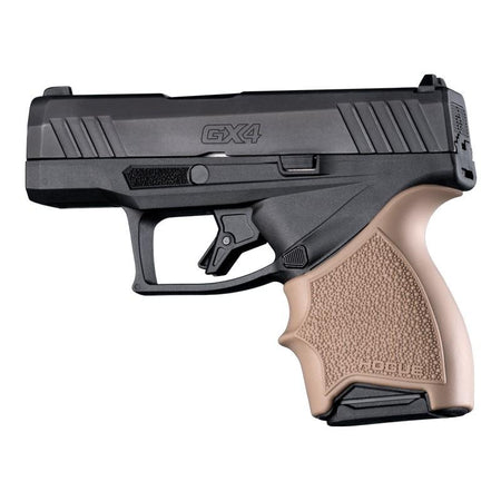 Hogue HandAll Beavertail Grip Sleeve for Taurus GX4 and GX4XL in FDE
