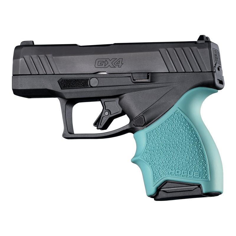 Hogue HandAll Beavertail Rubber Grip Sleeve Taurus GX4/GX4XL Aqua