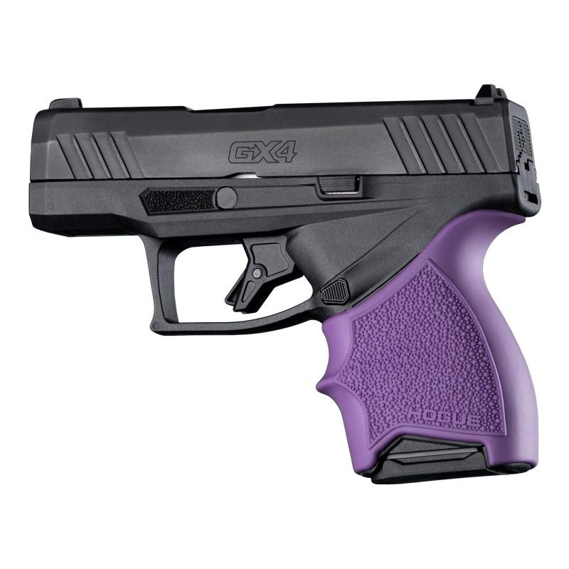 Hogue HandAll Beavertail Handgun Grip for Taurus GX4 GX4XL - Purple Cobblestone Finish