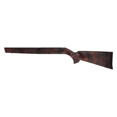 Hogue Ruger 10/22 Red Lava Rubber OverMolded Rifle Stock - Standard Barrel