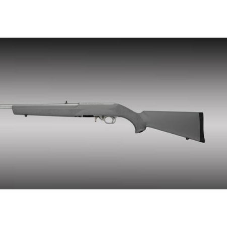 Hogue Ruger 10-22 Overmolded Stock with Standard Barrel Channel in Slate Grey