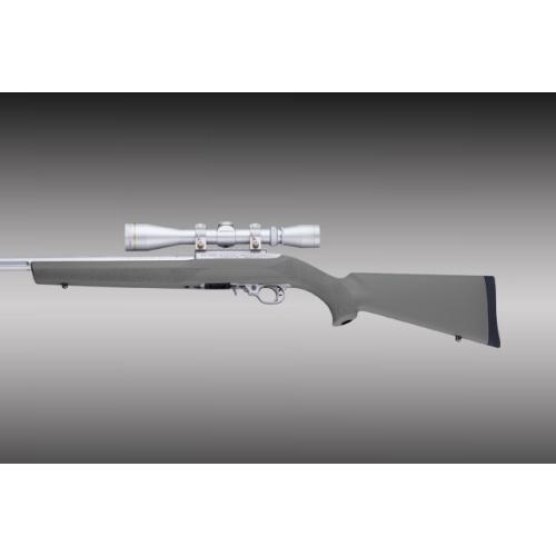 Hogue 10-22 Overmolded Stock Heavy Barrel .920" Channel - Slate Grey